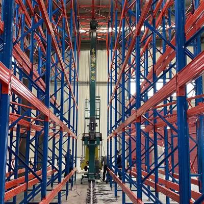 China Corrosion Protection ASR Warehouse Automated Stacker Crane Storage Automatic Retrival Racking System for sale