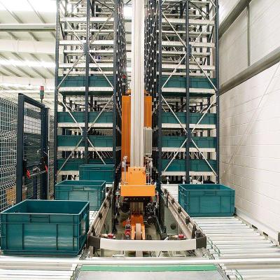 China Heavy Duty Corrosion Protection Rack Automated Storage ASRs Labor Saving Racking System for sale