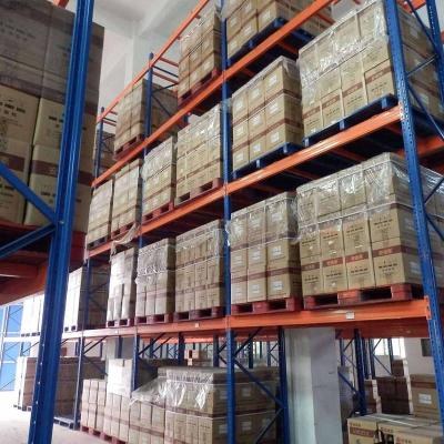 China Corrosion Protection Heavy Duty Metal Stacking Storage Shelf 1000kg/2000kg/3000kg Per Layer Industrial Pallet Rack for sale