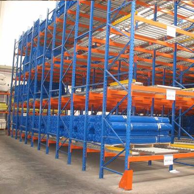 China AS/RS Corrosion Protection Steel Pipe Automated Storage Racks And Retrieval Racking System With Warehouse for sale