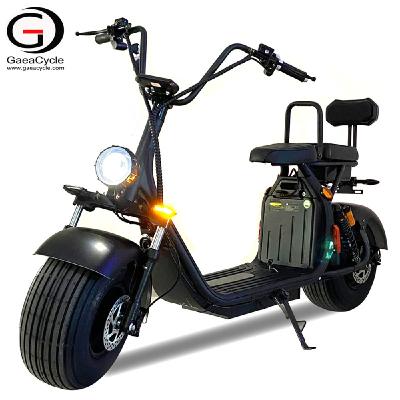 China Long Range Stock 1500W 60V 40ah EU Warehouse Electric Scooter Wholesale Citycoco Unisex Tire For Adult for sale