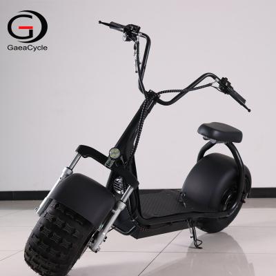 China USA Gaea Unisex Warehouse Quickly 50km/h 2000W Motor 60v2000w Off Road Fat Tire Electric Scooter for sale