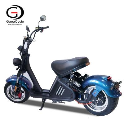 China 2021 Eu Warehouse New EEC COC Citycoco m2 unisex fat tire electric scooters for adults for sale