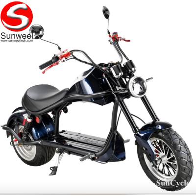 China Suncycle New Fat Chopper Golf Scooter 12inch Big Wheel Unisex High Speed ​​Electric Citycoco 1500w 2000w 3000w For Sports for sale