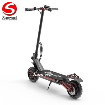 China LCD Display Screen Suncycle Electric Scooter Parts 2wheel Adult Folding ebike Fast Speed ​​50kmh Electric Hover Board for sale