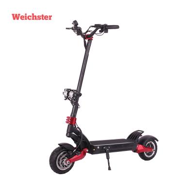 China 60V3200W/Dual brushless motor 70km per hour 20.8AH lithium battery disc brake popular rear adult electric scooter for sale