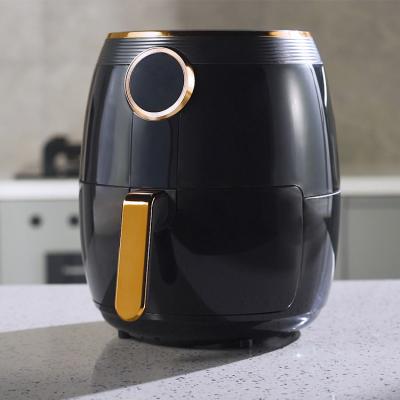 China Household Changhong Factory Wholesale Custom Private Label Oil Free 1500w Latest Design 4.5 Liter Electric Air Fryer for sale