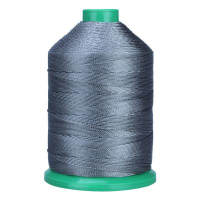 China High Tenacity Factory Sale 1500D/3 100% Polyester Filament Sewing Thread for sale