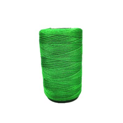 China Factory sale 210D/15 high tenacity fishing net making or repairing dyed 100% nylon filament twsited fishing twine for sale