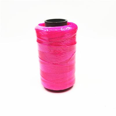 China Fishing nets make or repair factory sale 210D/9 high tenacity 100% color twsited nylon filament fishing twine for sale