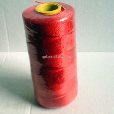 China Fishing Net Making or Repairing 210D 4 Ply 100% High Tenacity Nylon Filament Fishing Twine for sale