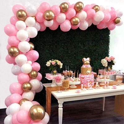 China Hot Sale Birthday Arch Balloon Holder Garland Kit Pink Baby Birthday Balloons Arch Garland Kit for sale