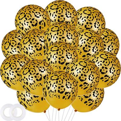 China Latex Claw Printing Animal Latex Balloons Birthday Party Decorations Kids Jungle Party Balloon for sale