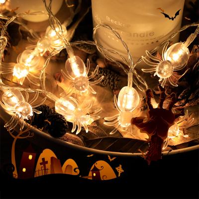 China Party Decoration Halloween LED Light Spider Led Light Warm White And Red For Halloween Party Decoration for sale