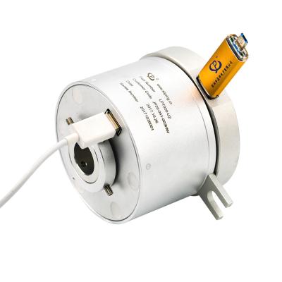 China 5 Circuits Through Bore Slip Ring USB 2.0 Signal with Inner Diameter of 20mm for sale