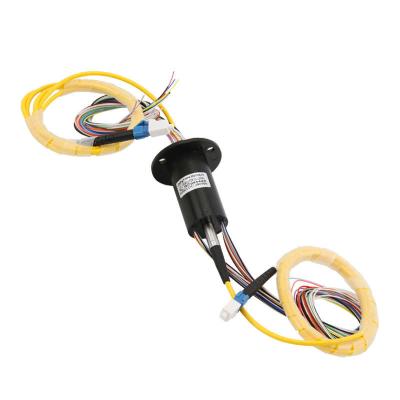 China Fiber Optic Rotary Joint Hybrid Slip Ring for sale