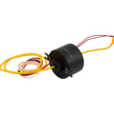 China Precious Metal Slip Ring Solutions Electrical And Fiber Optic Rotary Joint for sale