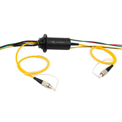 China Fiber Optic Compact Slip Ring, 1 Circuit Fiber / 12 Circuits IP68 for sale