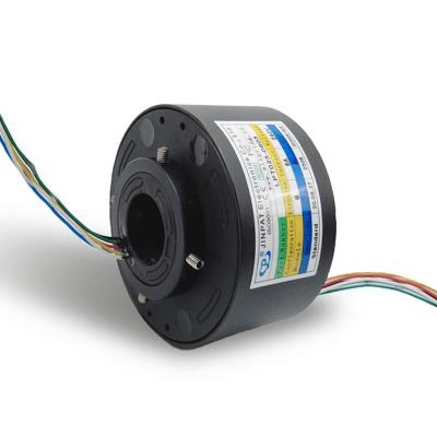 China Inner Diameter 25.4mm Through Bore Slip Ring Aluminum Alloy Housing for sale