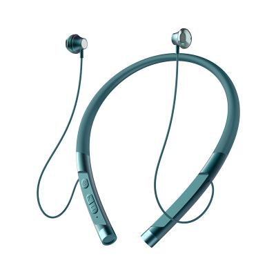 China In-ear for Amazon sells battery life BT sports headphones stereo wireless card type good neckband along neck pluggable headphone for sale