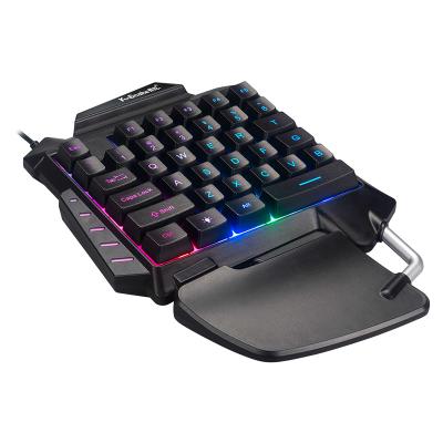 China Plug and Play USB Wired Membrane Keyboard for PC&Converter Mini Gaming Keyboard for sale