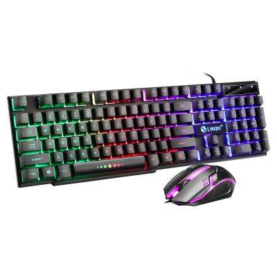 China Numpad Factory Price Customized OEM Blue Mousepad Backlit Custom Keyboard PCB Combo Mouse and Keyboard for sale