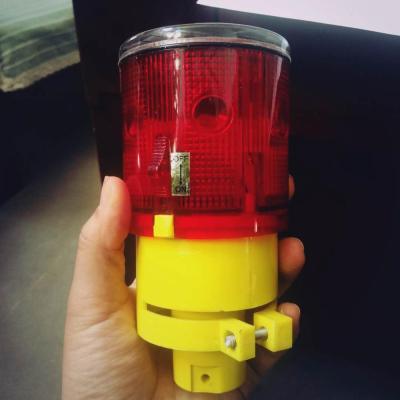 China The light could be steady or flashing the light could be steady or flash solar powered traffic cone beacon warning lights for sale