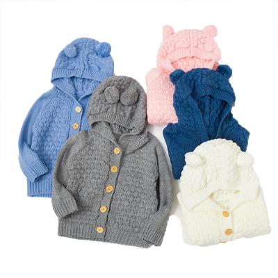 China High Quality Anti-wrinkle Baby Knitted Cardigan Sweaters for sale