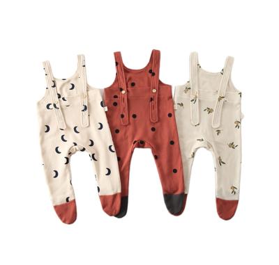 China Spandex/Cotton and Autumn 100% Cotton Wrap Long Sleeve Baby Romper Baby Clothes Overalls for sale