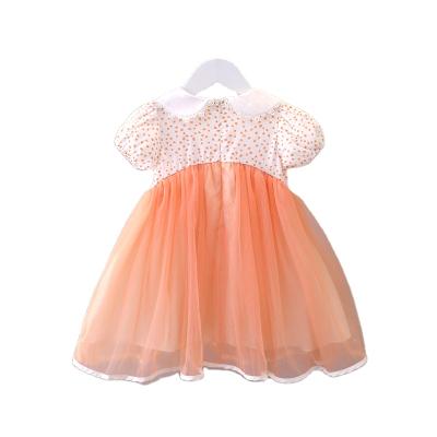 China New Foreign 0-1-3 Years Style Skirt Bridesmaid Dress Solid Color Summer Female Infant Princess Washable Wholesale for sale