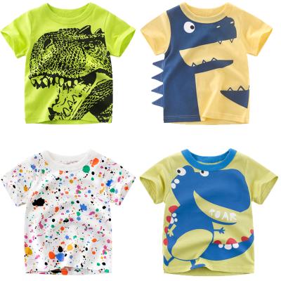 China Wholesale Anti Shrink Summer Fashionable Clothing Boys Kids T Shirts for sale