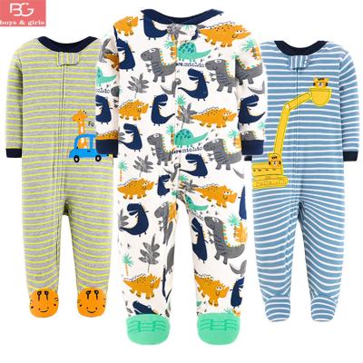 China Spandex/Cotton Spring Autumn Winter Baby Clothes Girl B&G 1 Year Baby Clothes 4 Piece Set Baby Rompers for sale