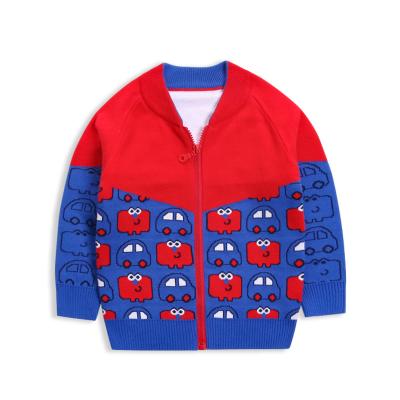 China Anti Shrink Custom Kids Knitted Sweater Girls Cardigan Sweater for sale