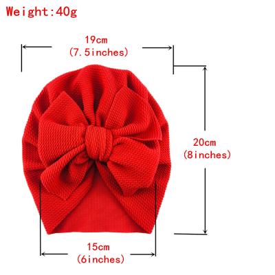 China DecorateÂ   Brand New Large Wrap Newborn Head Rabbit Babies Toddler Bow Knot Turban Headband for sale