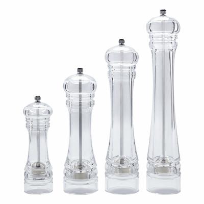 China Portable Viable Kitchen Hand Tools Shaker Bottle Ceramic Core Salt Mill Spice Grinder Salt Pepper Grinder for sale