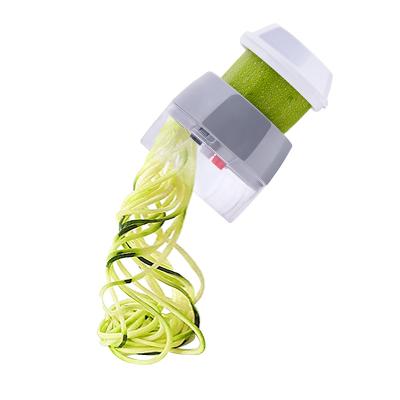 China Viable Adjustable Zucchini Noodle Spaghetti Spiral Maker Salad Cutter Handheld Vegetable Fruit Slicer Fruit Slicer Home and Kitchen for sale