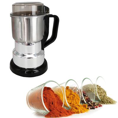 China High Speed Stainless Steel Chili Powder Maker Dry Pepper Aniseed Peppercorn Grinder 300W Powerful Grinding Machine for sale