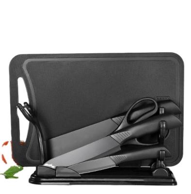 China Easy Carry 7 PCS Multifunctional Kitchen Household Cutting Knife Set Kitchen Tableware Combination Auxiliary Fruit Knife for sale