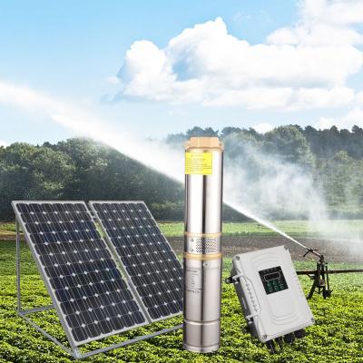 China Drinking Water Treatment 1hp Water Pump Centrifugal Pump Systems Solar DC Control Solar Pump Deep Well for sale