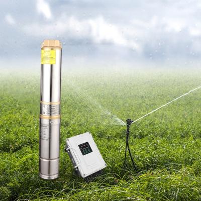 China High Quality Irrigation DC Solar Submersible Pump For Deep Good Cost Solar Water Pump For Agriculture Solar DC Submersible Pump for sale