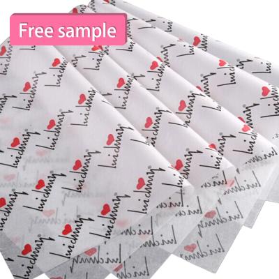 China Waterproof Custom Tissue Paper Gift Wrapping Paper For Christmas Gift for sale