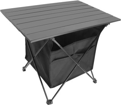 China Modern Customized Aluminum Alloy Large Camping Table BBQ Table Easy Folding for sale