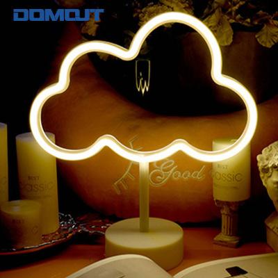 China Hot sale bedroom cloud neon light sign for bedroom wedding party decoration for sale