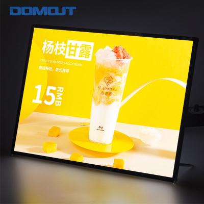 China Indoor Outdoor Custom Frame LED Cloth Frameless Thin Cloth Advertising Advertisement LED Light Box for sale