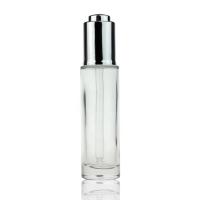 China Douaneembleem 30ml/1OZ-het Druppelbuisjefles van de Glasolie voor de Vloeistoffen van de Huidzorg Te koop