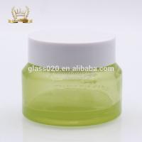 Chine soins de la peau de 15ml 30ml 50ml empaquetant le pot de crème d'oeil vert à vendre