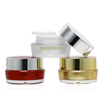 China Skin Care Plastic Acrylic Eye Face Cream Glass Jar Empty Cosmetics Packaging 10g for sale