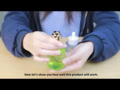 Fancy Glass Oil Serum Bottle