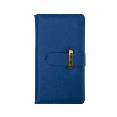 China Agriculture OEM Factory PU Leather Single Diary A6 Notebook With Gold Buckle Closure Small Notebook for sale