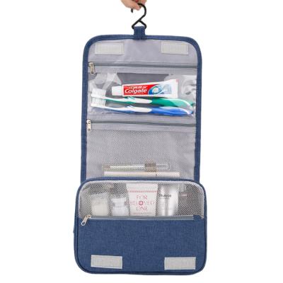 China Heavy Duty Hanging Toiletry Bag Men and Women Travel Organizer Bag for Makeup and Toiletries for sale